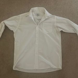 Flynn and O’hara white button down